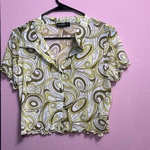 Colorful yellow shirt (xl)